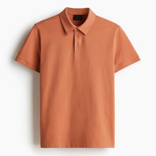 Saffron Glow Polo T-Shirt