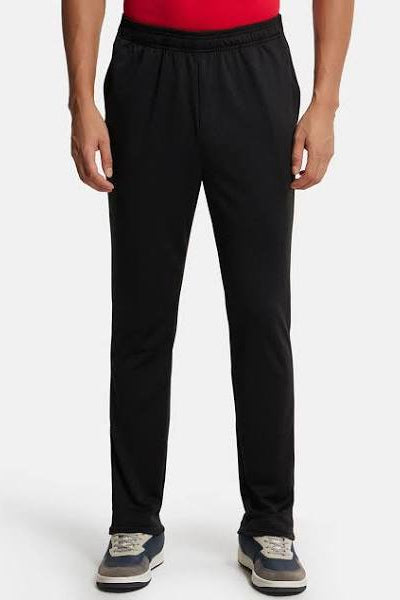 Executive Black Track Pants For Men